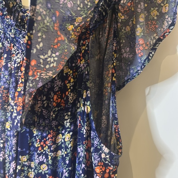 Additional Elle Floral Off the Shoulder Ruffle Top MIDI Dress Size 3x - Picture 11 of 16